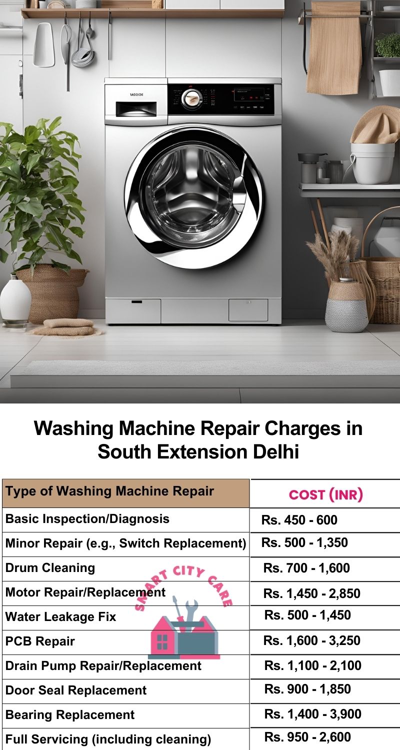 Washing Machine Repair Services Charges in  South Extension ,Delhi 