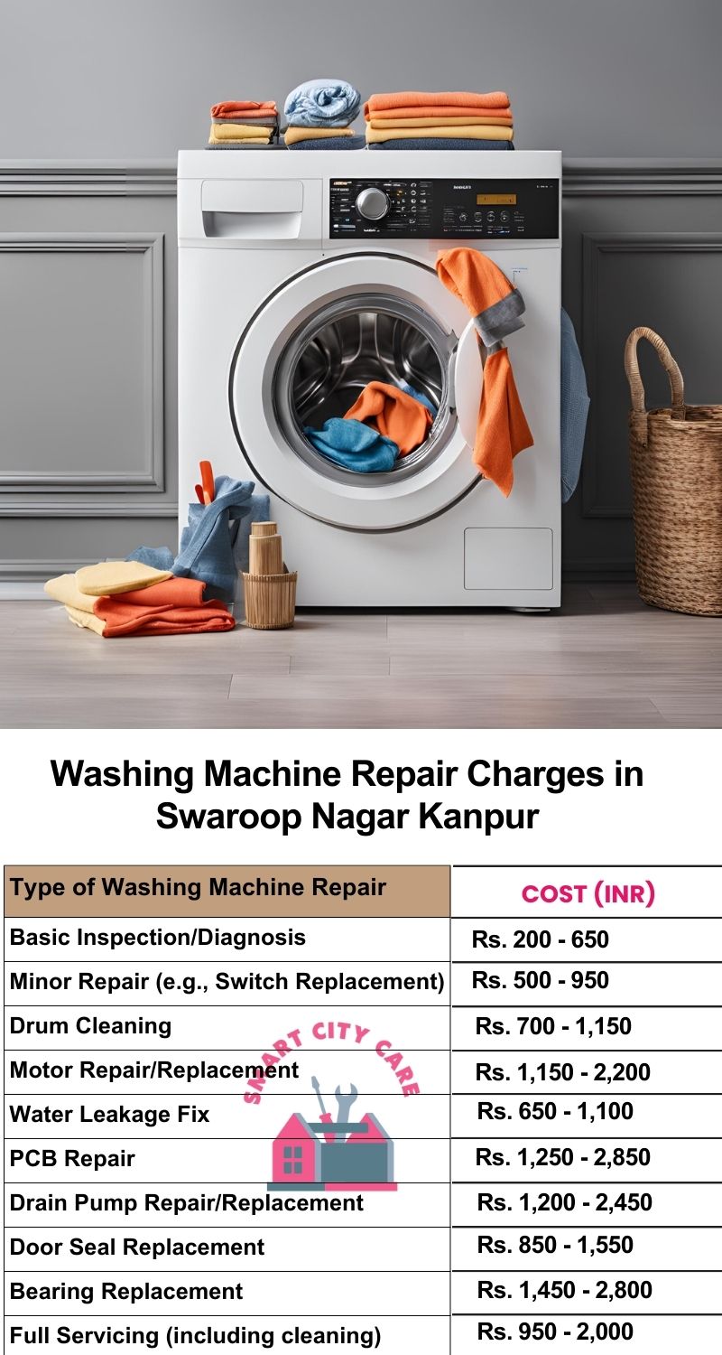 Washing Machine Repair Services Charges in  Swaroop Nagar ,Kanpur 