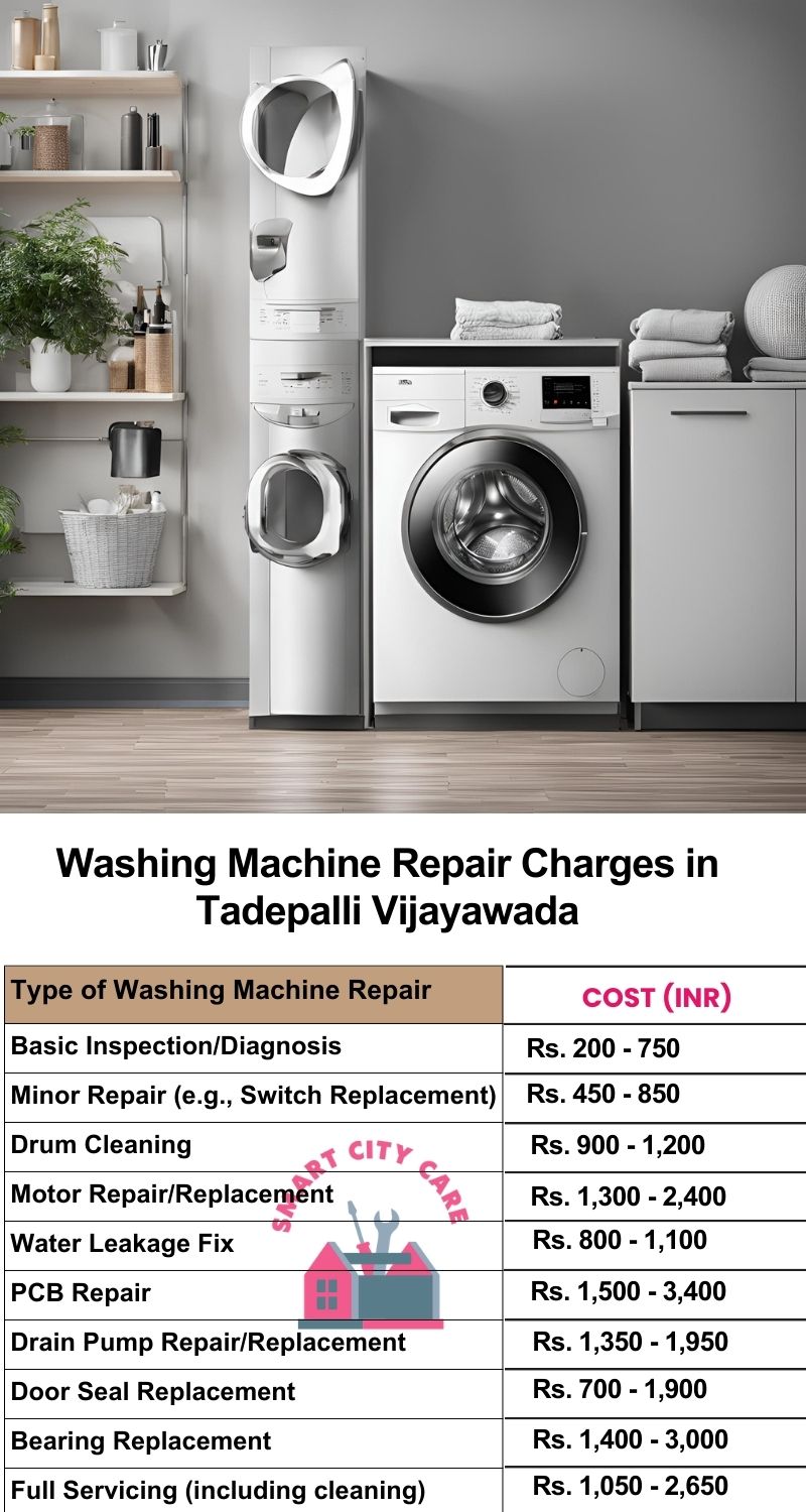 Washing Machine Repair Services Charges in  Tadepalli ,Vijayawada 