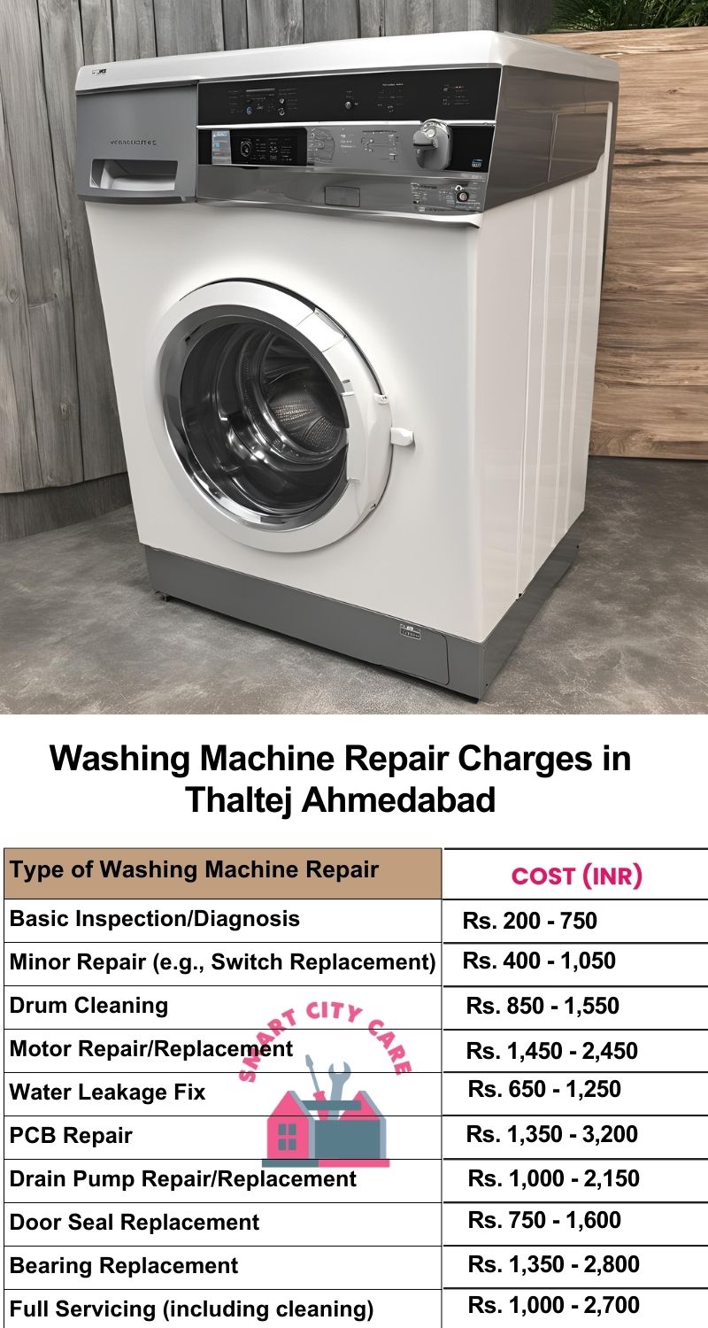 Washing Machine Repair Services Charges in Thaltej ,Ahmedabad