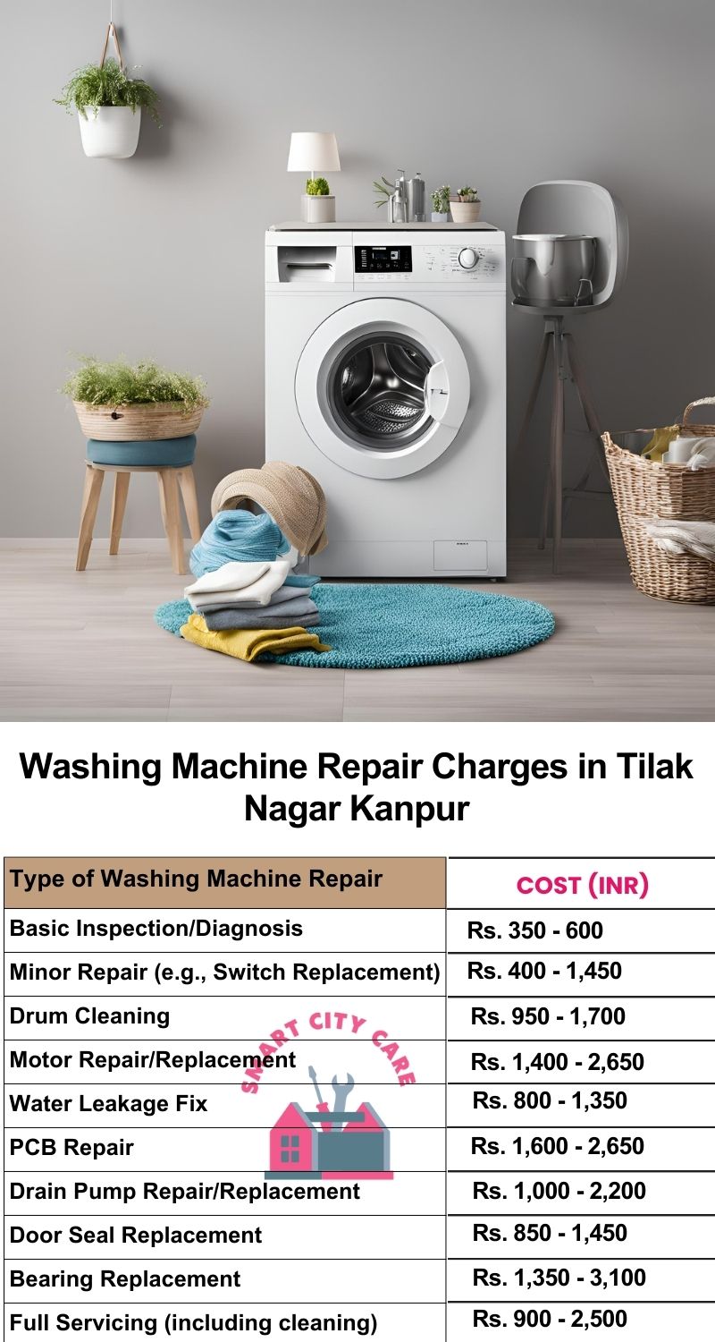 Washing Machine Repair Services Charges in  Tilak Nagar ,Kanpur 