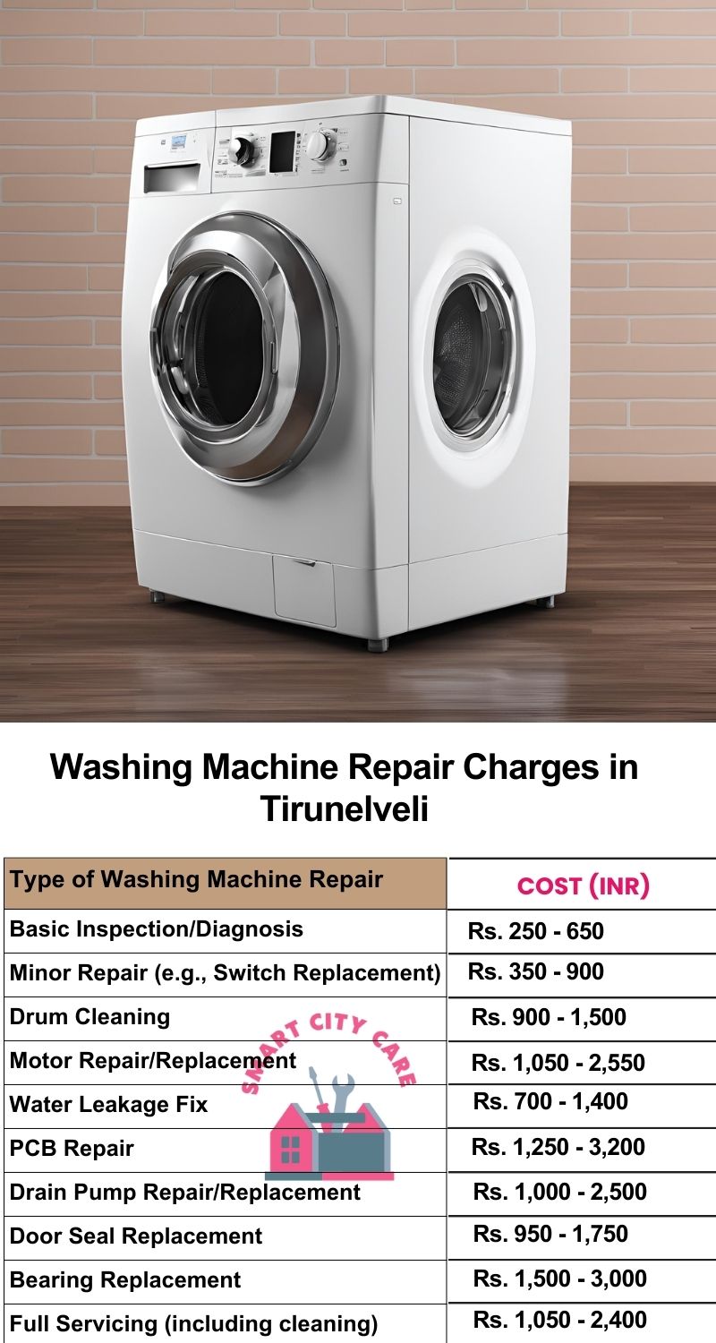 Washing Machine Repair Services Charges in Tirunelveli