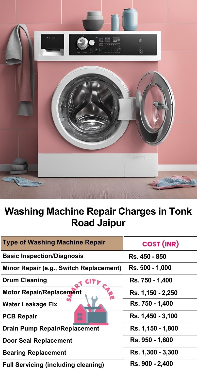 Washing Machine Repair Services Charges in Tonk Road ,Jaipur