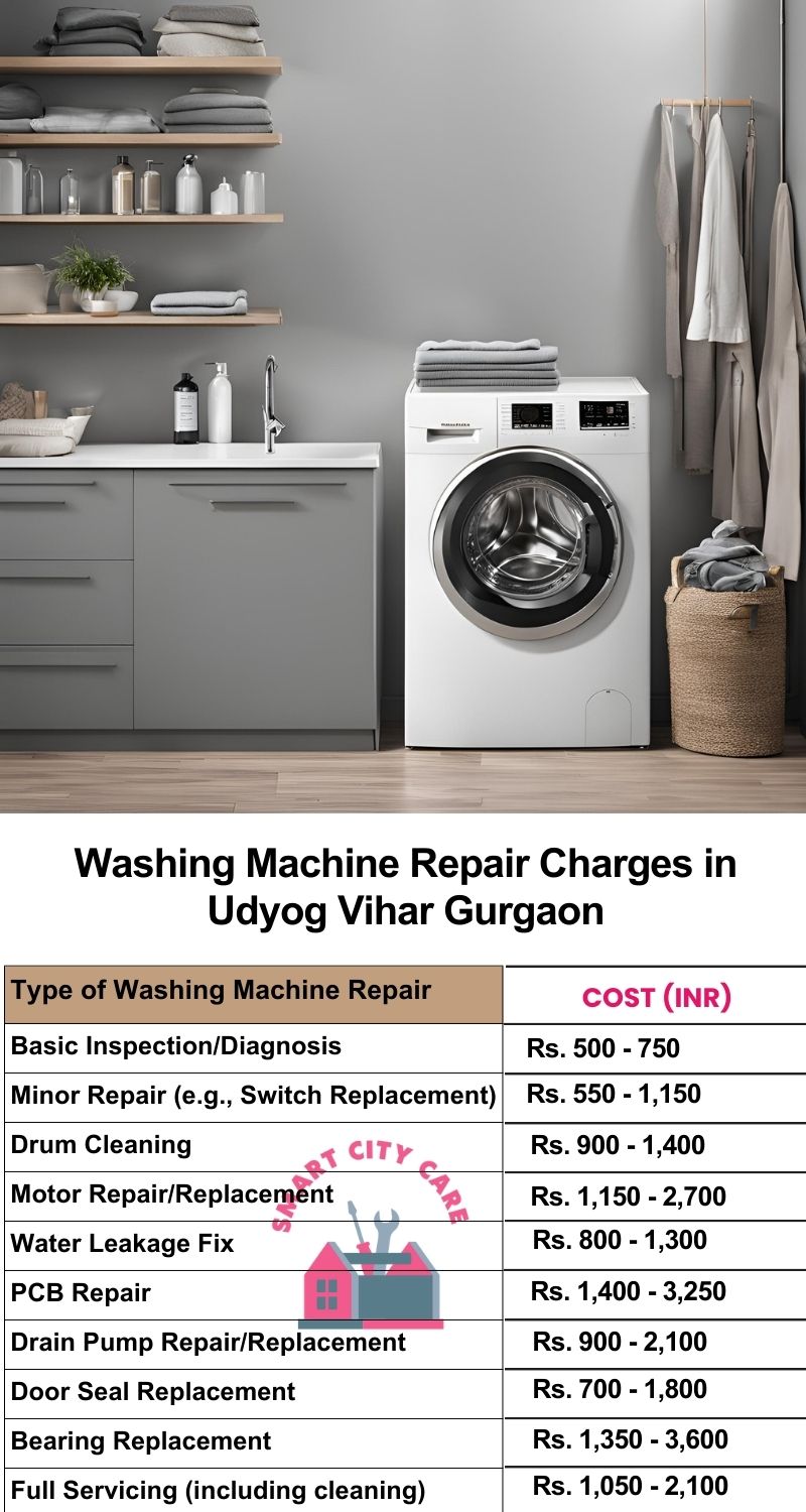 Washing Machine Repair Services Charges in  Udyog Vihar ,Gurgaon 