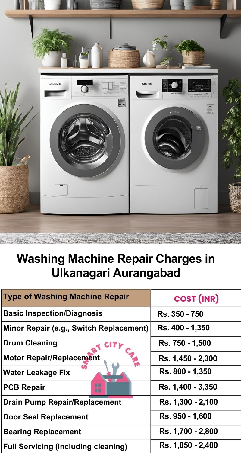 Washing Machine Repair Services Charges in  Ulkanagari ,Aurangabad 