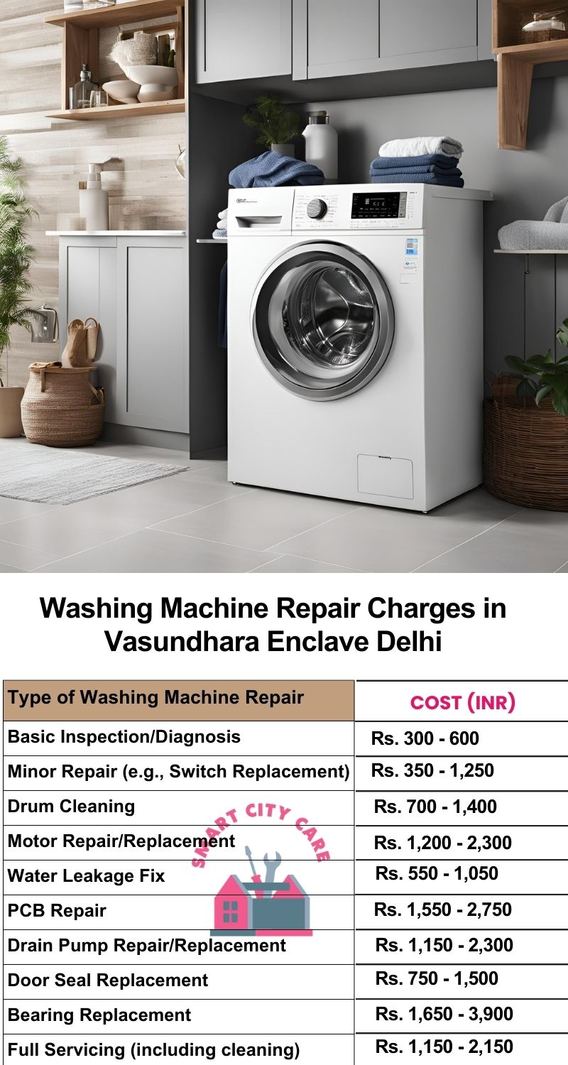 Washing Machine Repair Services Charges in  Vasundhara Enclave ,Delhi 