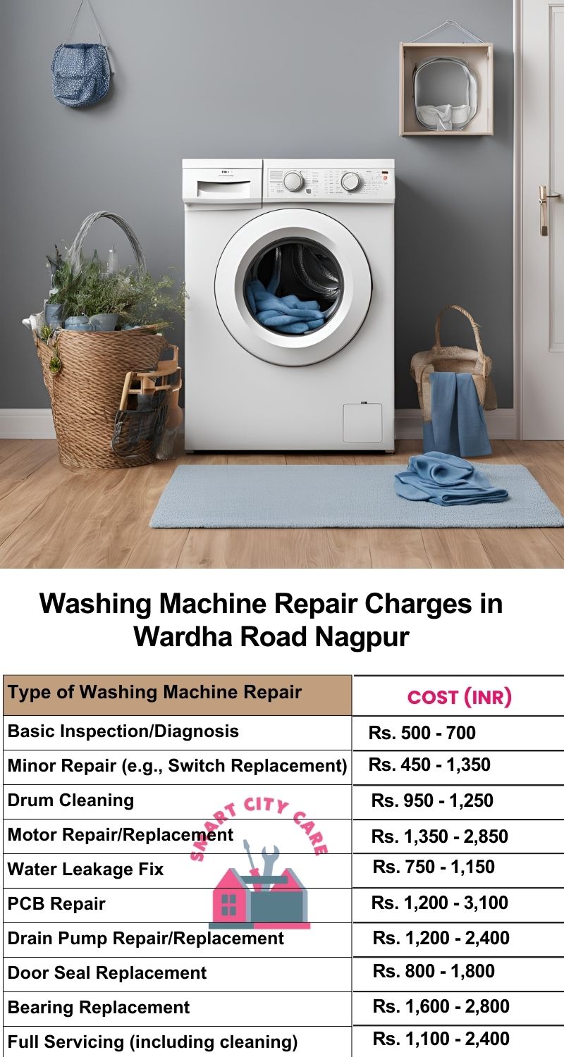 Washing Machine Repair Services Charges in  Wardha Road ,Nagpur 