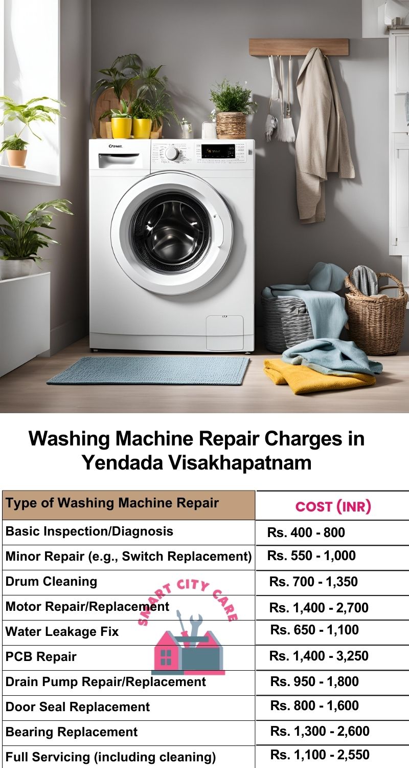 Washing Machine Repair Services Charges in  Yendada ,Visakhapatnam 